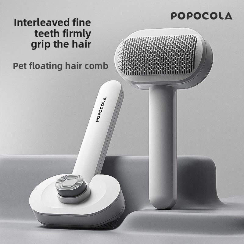 NURTAPAW ProShed Self-Cleaning Grooming Brush | Premium Dog & Cat Deshedding Brush