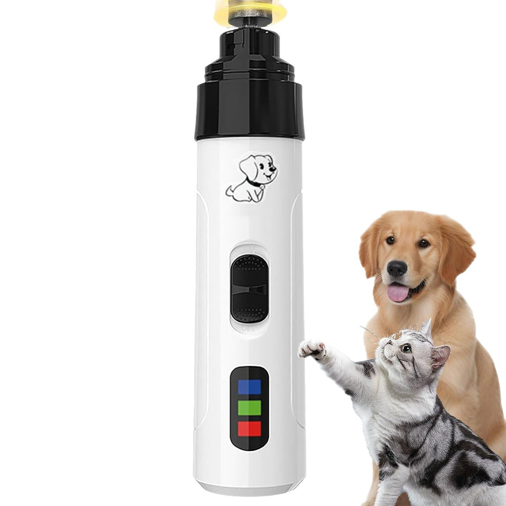 NURTAPAW SafeTrim Pro Nail Grinder | USB Rechargeable Pet Nail Trimmer