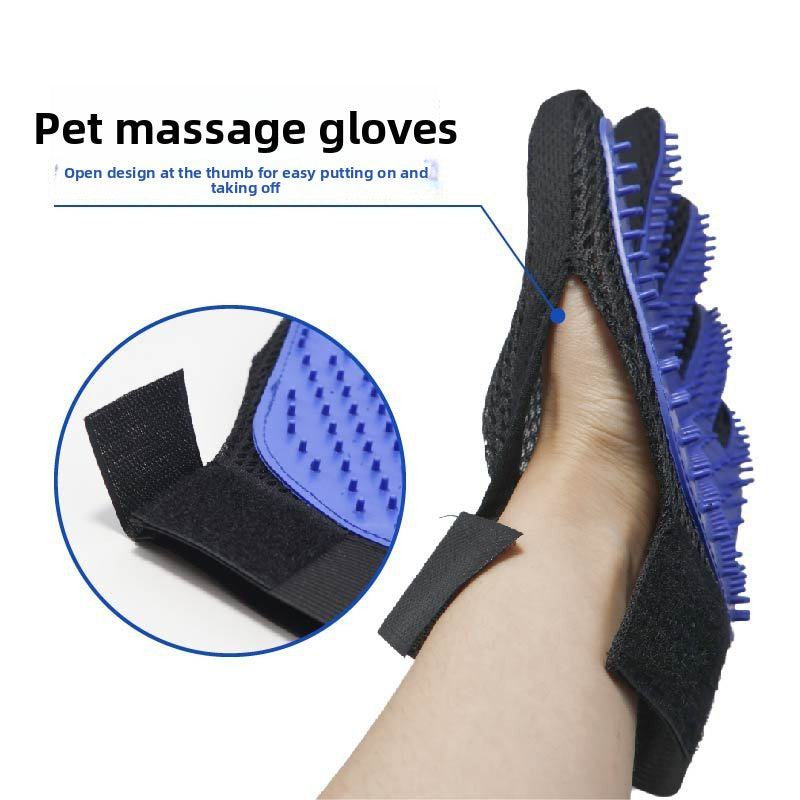 NURTAPAW GentleTouch Grooming Glove | Pet Hair Removal & Massage Glove